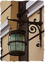 Кований світильник світильник для вулиці