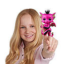 Оригінал! Інтерактивний ручної дракончик Лексі Lexi Glitter Dragon - Wow Wee, фото 2