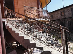 Ковані сходи і поручні