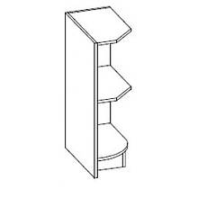 Нижнє кутове закінчення в кухню з ДСП Аліна Меблі Сервіс