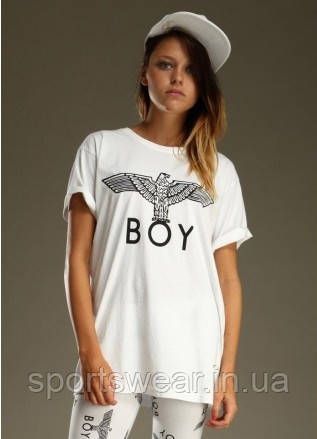 Жіноча Футболка BOY London Бій Лондон (біла) "" В стилі Boy London ""