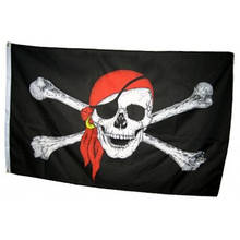 Піратський прапор 90 *60 см