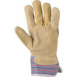 Рукавички робочі комбіновані х\б спилок Ardon TOD, фото 2