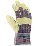 Рукавички робочі комбіновані х\б спилок Ardon TOD, фото 3