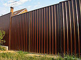 Розпашні ворота 3500х2000 заповнення профлістом, фото 6
