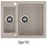 Мийка AquaSanita Tesa SQT150W овочева (580 мм х 500 мм) (в різних кольорах), фото 7