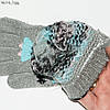 Рукавички дитячі для дівчаток 2-4 роки - №18-7-4, фото 7
