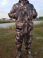 Демисезонный камуфляжный костюм для охоты и рыбалки Дубовый лес