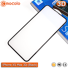 Захисне скло Mocolo iPhone XS Max (Black) Anti-Dust 3D