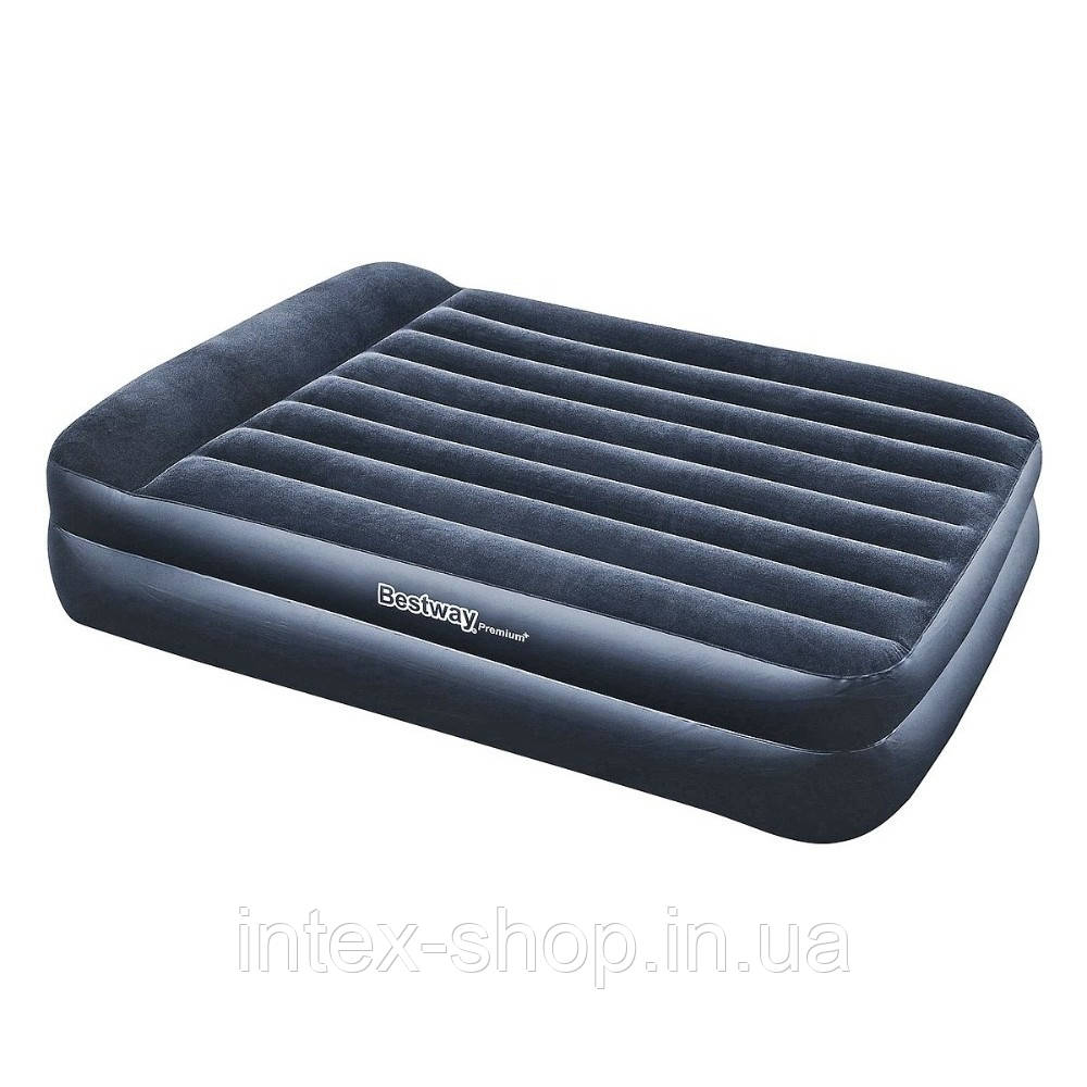 Надувне ліжко Bestway 67345 Premium Double 2 Tier Air Bed, 152х203х48 см