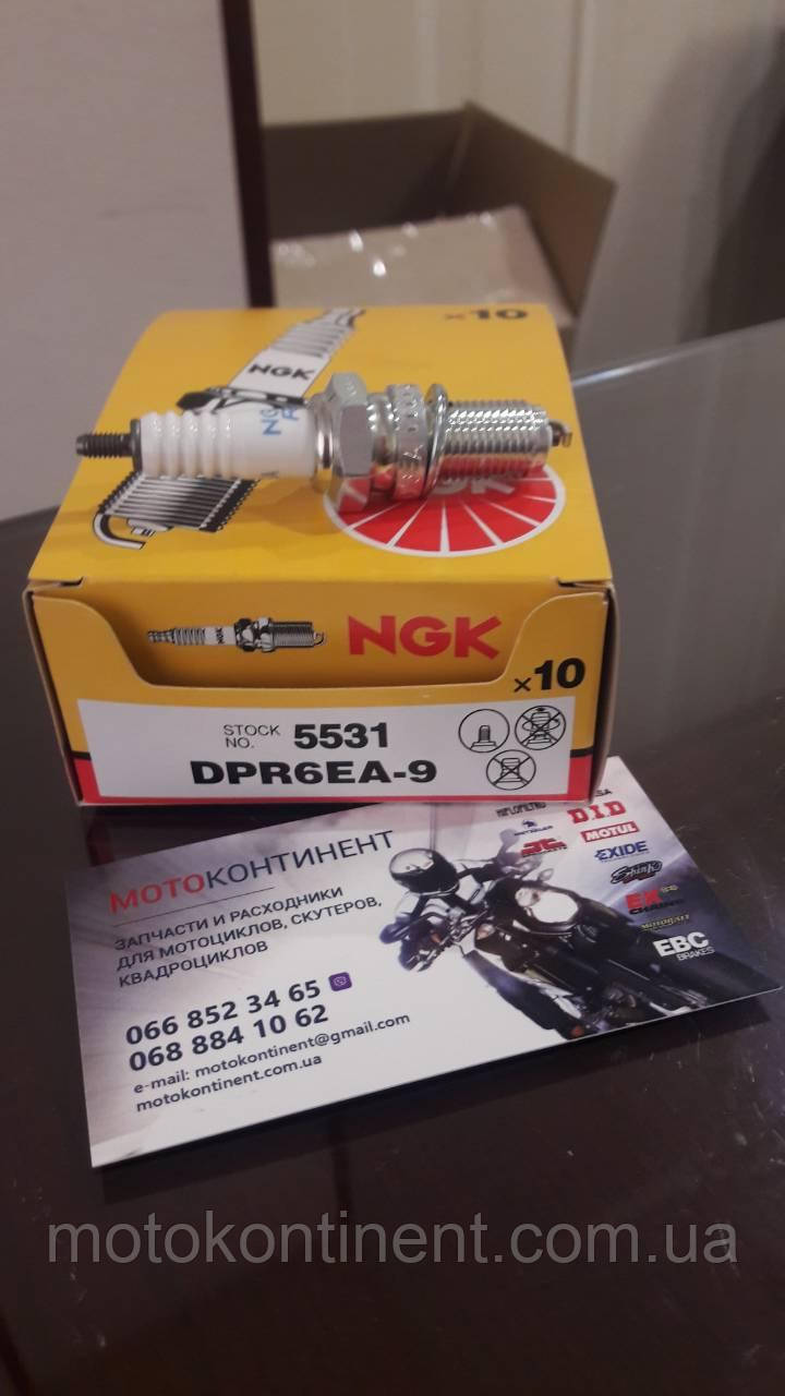 NGK DPR6EA-9 мото свічки запалювання NGK 5531 / DPR6EA-9