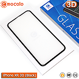 Захисне скло Mocolo iPhone XR (Black) Anti-Dust 3D, фото 3