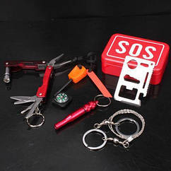 Набір для виживання SOS 6 предметів.