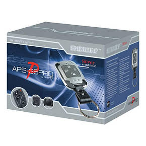 Автосигналізація Sheriff APS-35PRO Silver без сирени, фото 4
