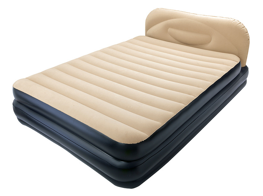 Bestway 67483 надувна ліжко Soft-Back Elevated Airbed 226х152х74см