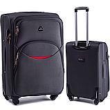 Чемодан дорожній великий БОРДОВИЙ 76х48х30 на 4 колесах з цупкої тканини CODURA 1200D 360* Валіза WINGS 1708, фото 8