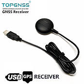 Приймач GPS навігатор TOPGNSS GM-225 (GNSS200L), кріплення магніт