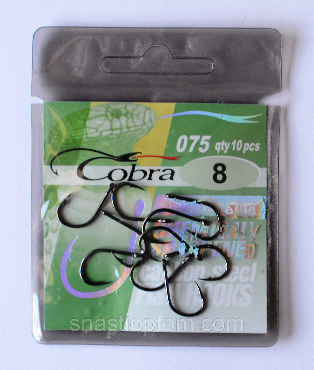 Гачки Cobra iseama, рибальські, №8, 10шт.