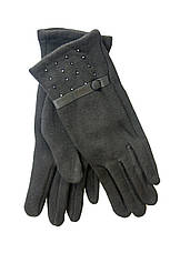 Жіночі стрейчеві рукавички Чорні Маленькі, фото 3
