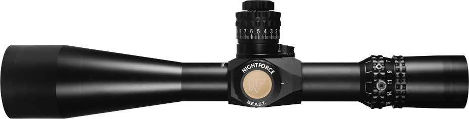 Приціл Nightforce B. E. A. S. T. 5-25x56 F1 ZeroS 0,250 МОА сітка MOAR з підсвічуванням