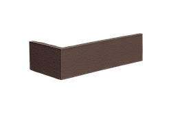 Кутовий елемент плитки клинерний King Klinker Dream House колір 02 Natural brown розмір 250/120x65x10 мм.