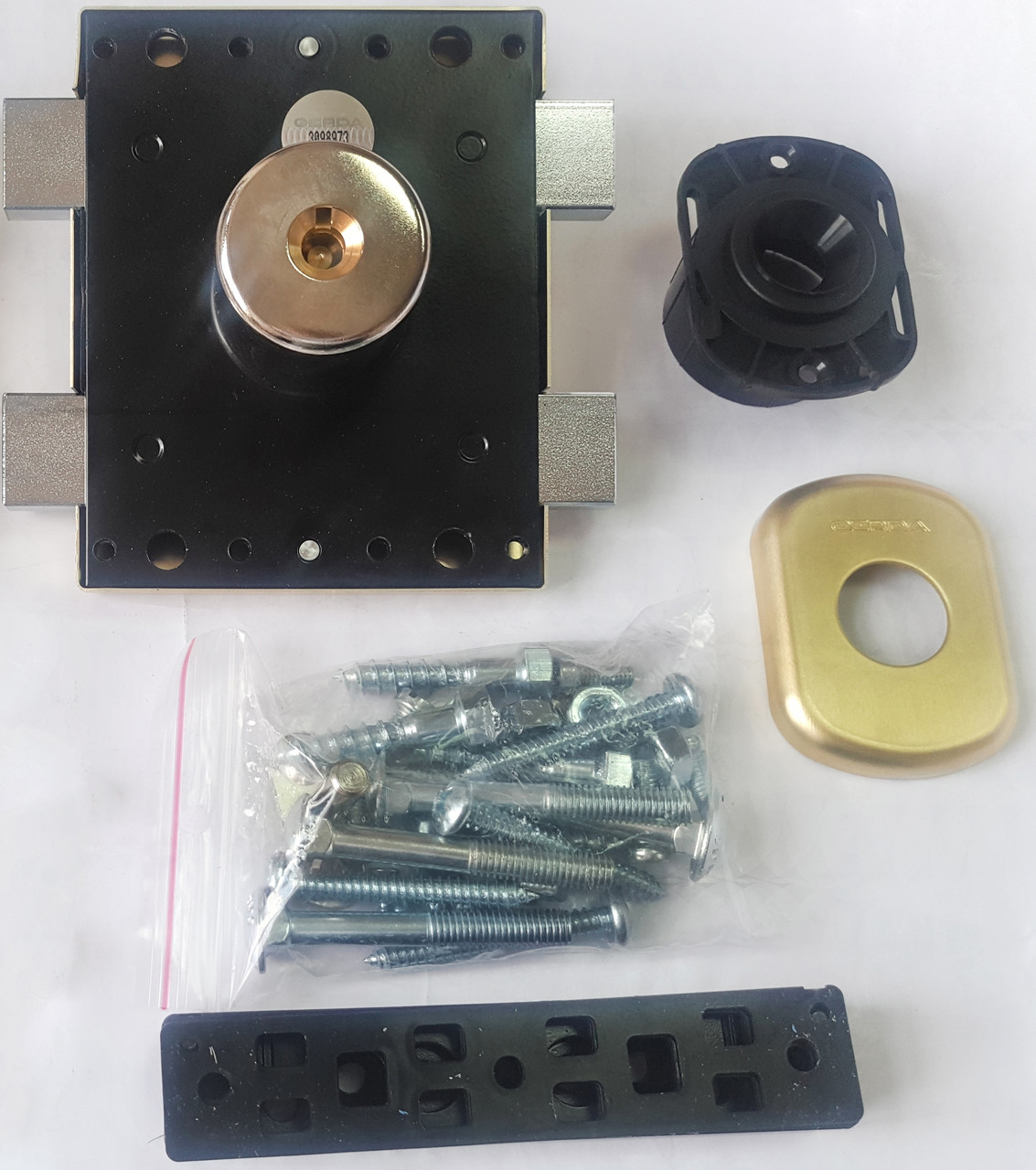 ちむだん Замок накладний Gerda Tytan ZX ключ 76мм графіт (Польща) купить по