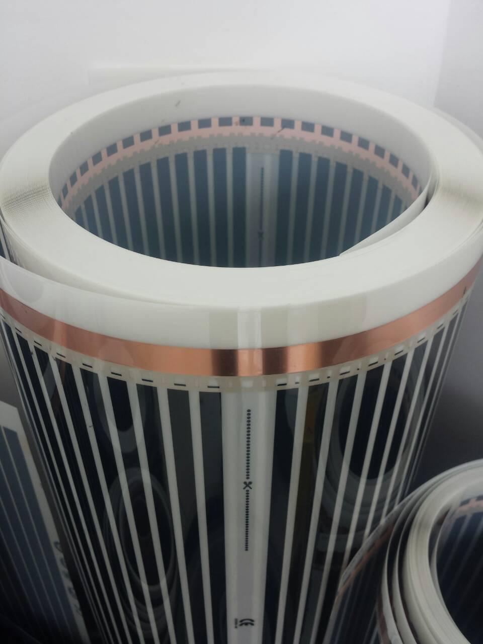 Інфрачервона плівка нагрівальна під ламінат (з антиіскровою сіткою) Преміум 100 см