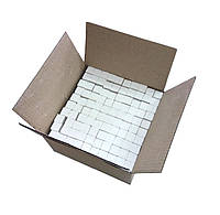 Крейда шкільна біла МАКСІ, 19х19х100 мм, 100 шт., 3 кг, коробка з гофрокартону