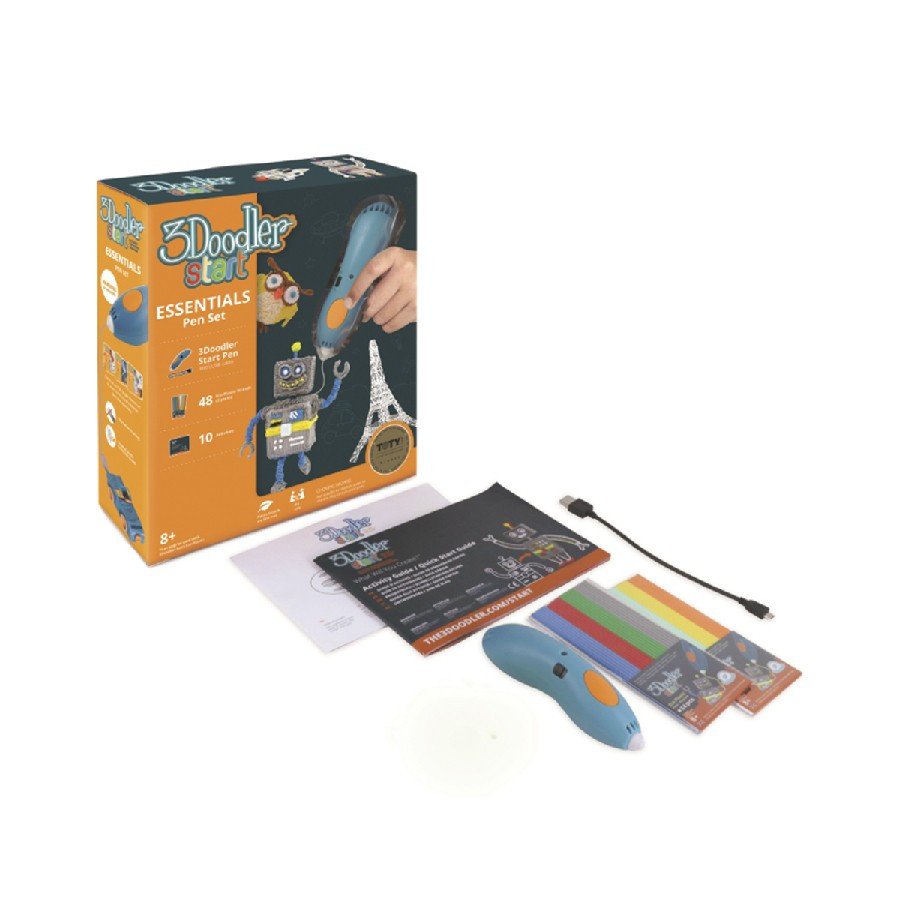 3D-ручка 3Doodler Start для дитячої творчості — Креатив (синя)