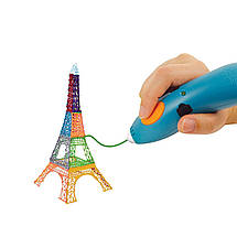 3D-ручка 3Doodler Start для дитячої творчості — Креатив (синя), фото 3