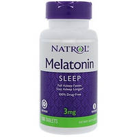 Мелатонин препарат для крепкого и здорового сна. 3 мг.Нормализирует обмен веществ, NTL-00458 Киев