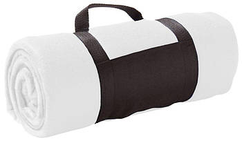 Плед флісовий в чохлі 200гр./м2, БІЛИЙ, для сублімації