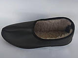 Теплі капці зі шкірозамінника для дідусів, фото 2