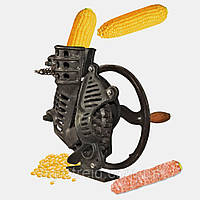 Лущилка кукурузы чугунная ручная со шкивом для электропривода