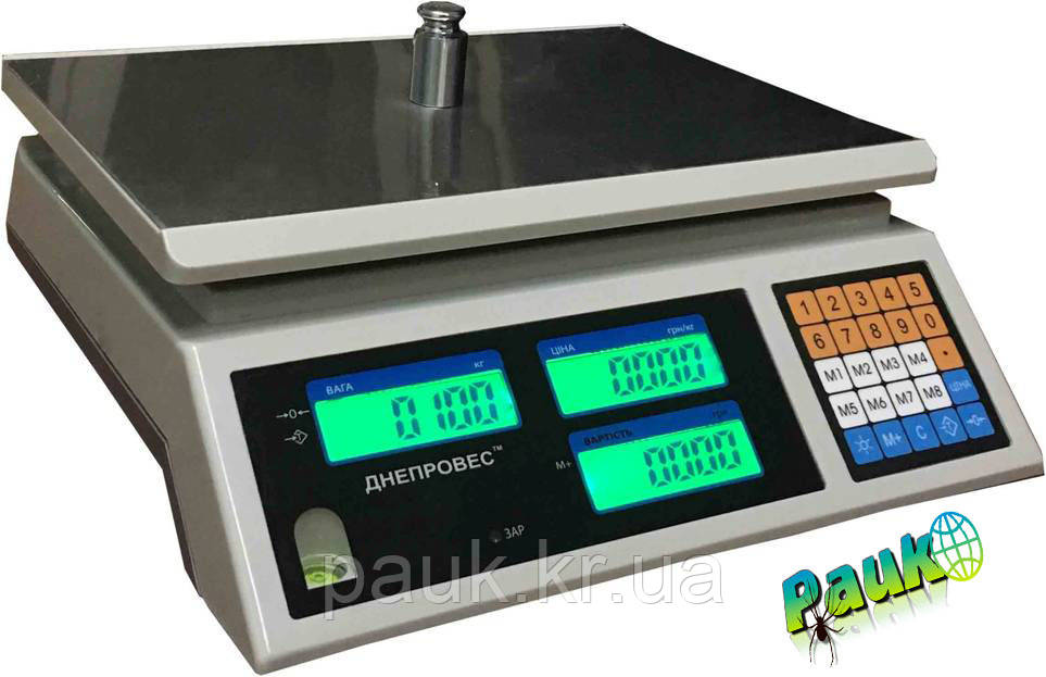 Торгові ваги, 3 кг ВТД-ЕЦ1 (F902H-3EC1)