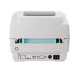 Принтер етикеток Xprinter XP-DT425B White (XP-425B), фото 4