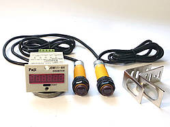 Лічильник для конвеєра з інфрачервоним випромінювачем і приймачем