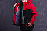 Курточка Парка Найк President, чоловіча осіяна/весня, колір чорно-червоний, фото 6