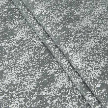 Жаккард з принтом темно-сірий