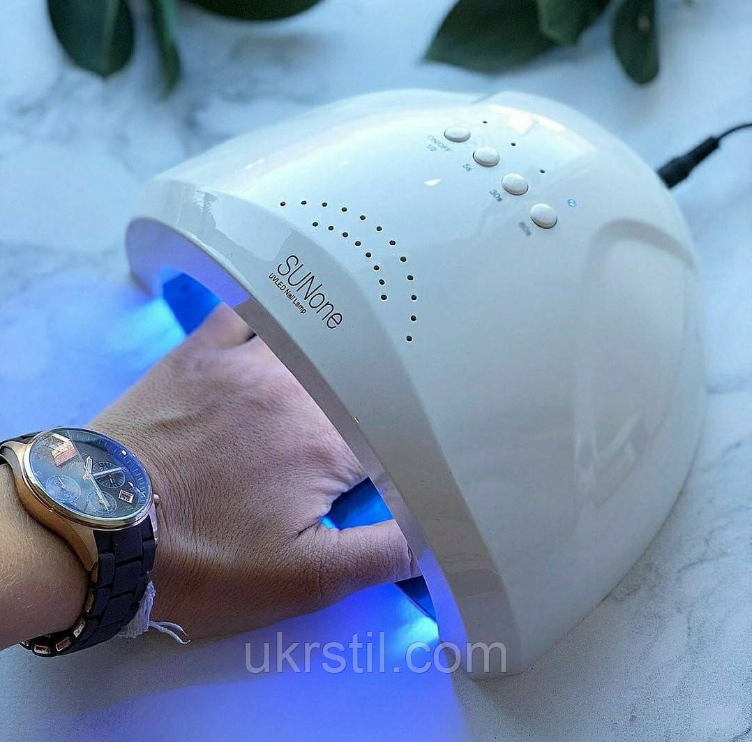 Лампа для манікюру LED+UV Sun One, 48W