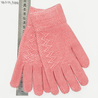 Оптом рукавички для дівчаток 7-11 років - №18-7-11, фото 5