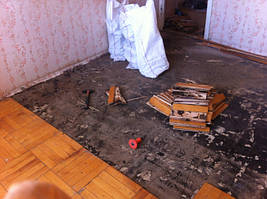 ДЕМОНТАЖ СТАРОГО ПАРКЕТУ