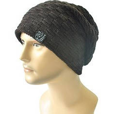 Тепла зимова чоловіча шапка, коричнева