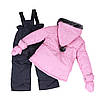 Зимовий термокомплект BABY для дівчинки 1-3 року (зростання 75-97 см) ТМ Peluche&Tartine Vinage Pink F18 M 10 BF, фото 3