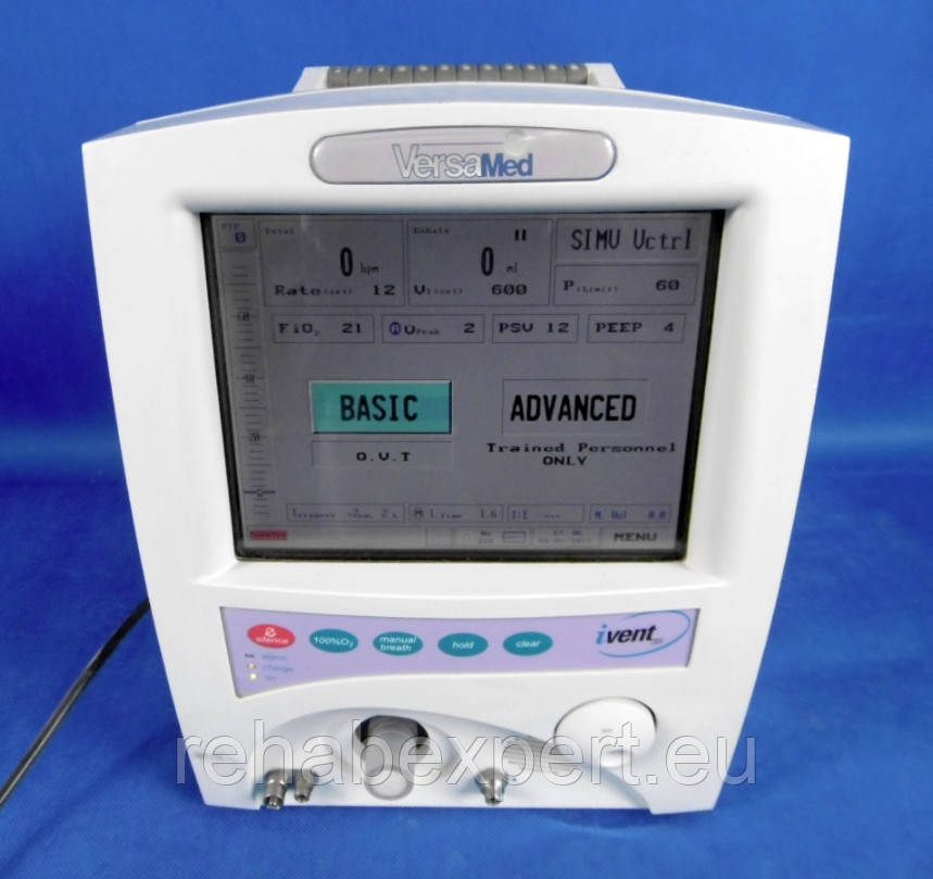 Апарат штучної вентиляції легенів Versamed GE iVent 201 MRI Ventilator