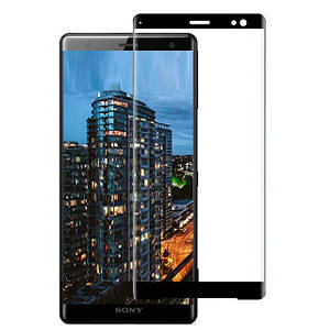 Захисне скло для Sony Xperia XZ3 чорне