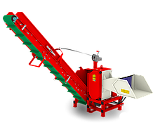 Подрібнювач гілок Arpal АМ-120ТР-ДО з транспортером під ВОМ трактора (діаметр гілок 120 мм)