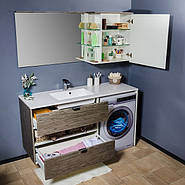 Тумба з умивальником над пральною машинкою виробництва України Fancy Marble Vivara