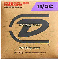 Струны Dunlop DAP1152 Acoustic Phosphor Bronze Medium Light 11-52