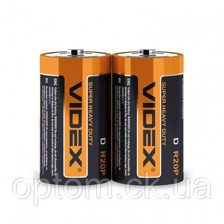 Батарейка Videx R20 (D)